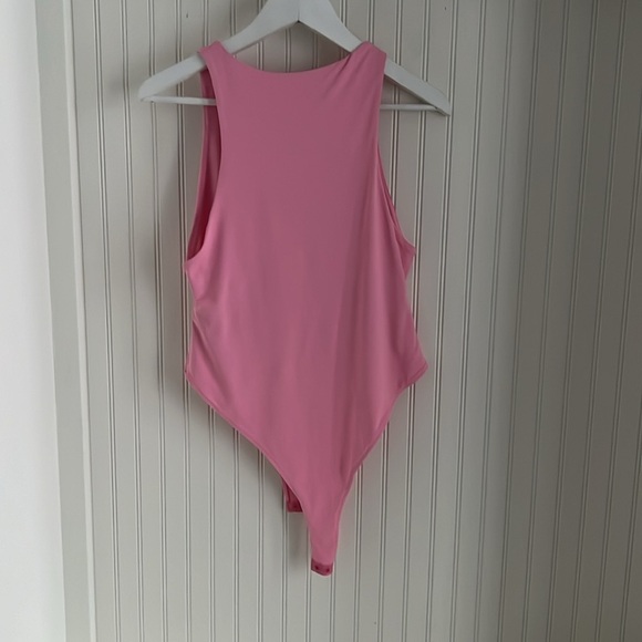 Zara Barbie Pink Sleeveless Bodysuit NWT - Picture 5 of 6